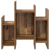 vidaXL Страничен шкаф Старо дърво 60 x 26 x 60 см Инженерно дърво