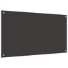 vidaXL Кухненски заден панел 2 pcs Тъмен сив 110 x 60 cm