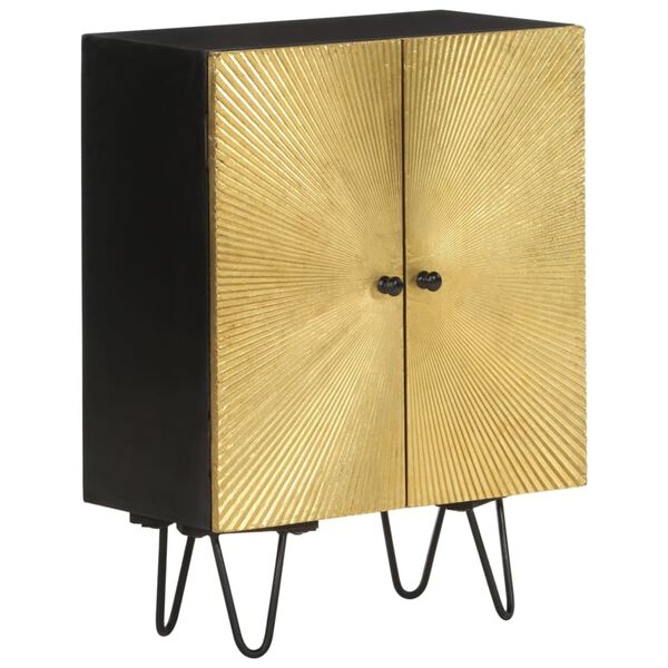 vidaXL Сайдборд, 55x30x75 см, мангово дърво масив