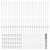 vidaXL Ограда с пост Сребрист 1 x 50 m Стомана