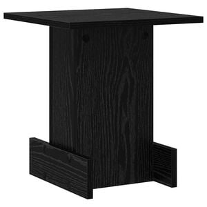 vidaXL Крайна масичка Черния дъб 35,5 x 35 x 40 см Инженерна дървесина