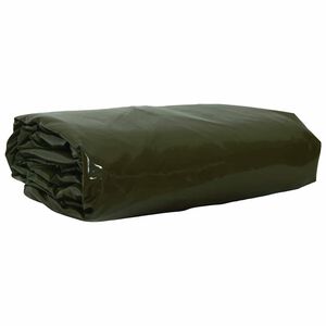 vidaXL Найлон 650g / m&sup2; Маслиненозелено 1 x 2,5 m Канва с PVC покритие