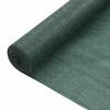 vidaXL Засенчваща мрежа зелена 1,5x25 м HDPE 75 г/м&sup2;