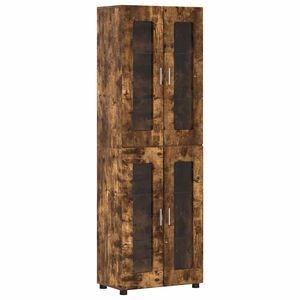 vidaXL Висок шкаф FLORIN 60 x 35 x 182 см Димян дъб