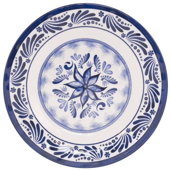 Bo-Camp Съдове за хранене Old Dutch, 16 части, меламин, сини