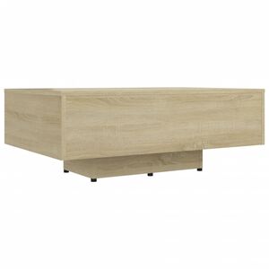 vidaXL Маса за кафе, дъб сонома, 85x55x31 см, инженерно дърво