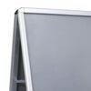 vidaXL A1 Стопер за клиенти постер стойка, алуминий