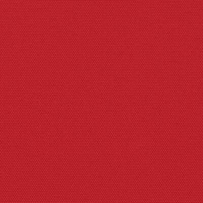 vidaXL Прибираща се странична тента, червена, 100x300 см