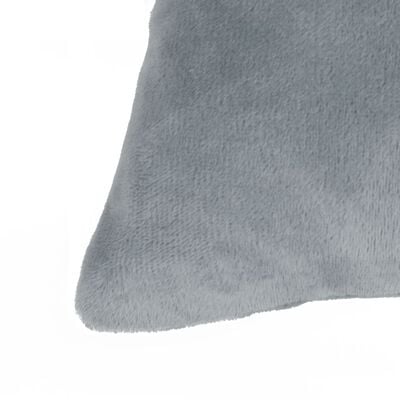 vidaXL Комплект възглавници, 2 бр, текстил, 45x45 см, сив