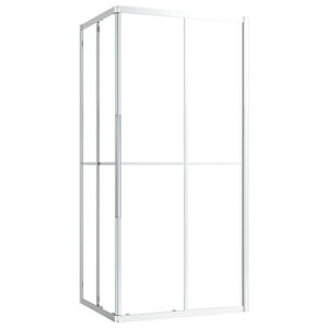 vidaXL Душ кабина, ESG стъкло, 90x70x180 см