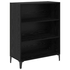 vidaXL Служебен шкаф Черния дъб 69,5 x 32,5 x 90 см