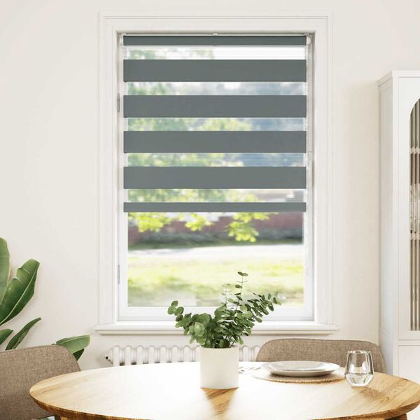 vidaXL Зеброва щора 90x100 см ширина на плата 85,9 cm полиестер