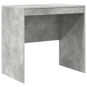vidaXL Бюро Циментено сиво 80 x 50 x 76 см