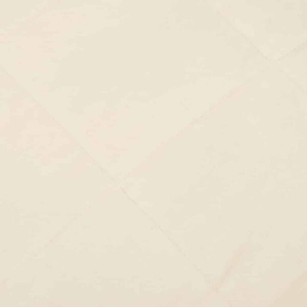 vidaXL Утежнено одеяло светлокремаво 120x180 см 9 кг плат