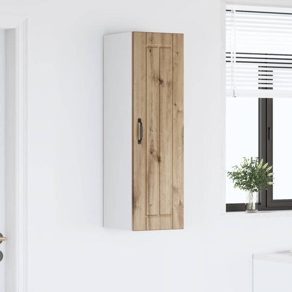 vidaXL Кухненски шкаф Дъб 30 x 31 x 100 см Инженерно дърво