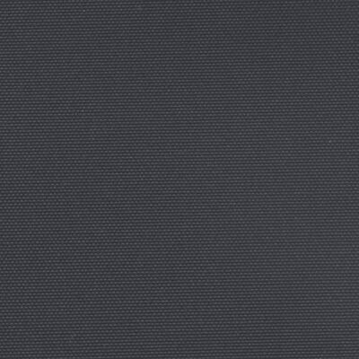 vidaXL Прибираща се странична тента, черна, 220x1000 см