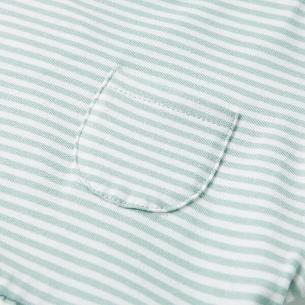 Детска рокля с къдрави ръкави, мента, 140