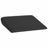 vidaXL Възглавница за сядане Черно 39 x 38 x 8,5 см PU пяна