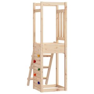vidaXL Комбинирано детско съоръжение за игра 53x46,5x169 см бор масив