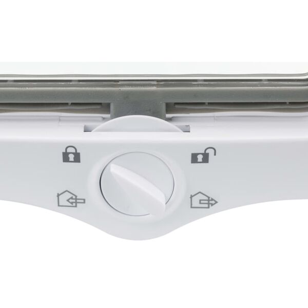 TRIXIE 4-посочна котешка клапа-врата с 2 тунела, бяла