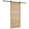 vidaXL Преплъзваща се врата ORKDAL 93 x 202 cm Инженерна дървесина