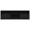 vidaXL ТВ шкаф Черния дъб 150 x 33,5 x 45 см Инженерно дърво