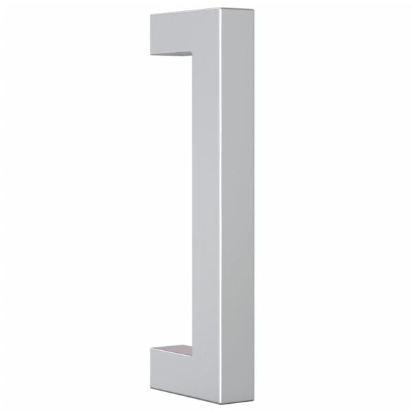 vidaXL Дръжки за шкафове, 20 бр, сребристи, 96 мм, неръждаема стомана