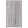 vidaXL Нощно шкафче, сив сонома, 50x36x60 см, инженерно дърво