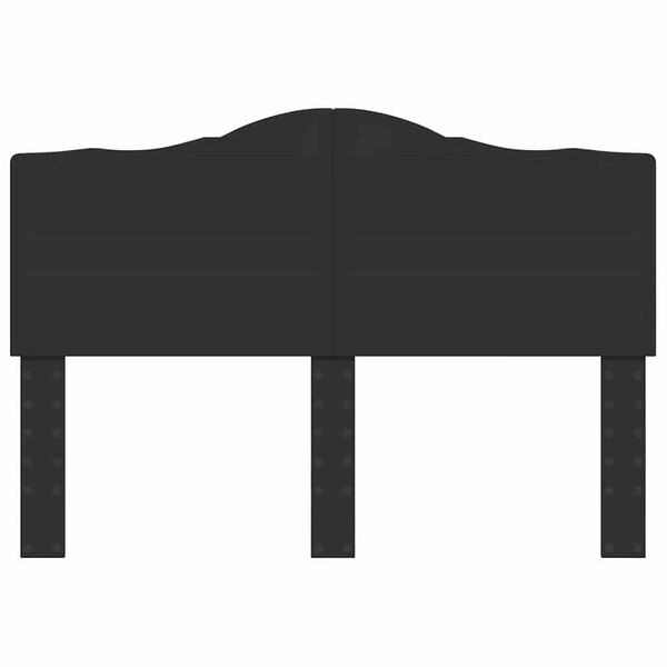 vidaXL Облегалка за глава с таблото Черния дъб 150 cm Инженерно дърво