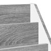 vidaXL Детска рафт за книги с чекмедже Сив Сонома 60 x 29,5 x 69 см