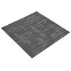 vidaXL Килимна плочка Въгленово сиво 50 x 50 cm 36 pcs ПП и Битум