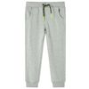 vidaXL Детски спортен панталон, светло каки, 92