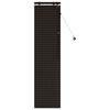 vidaXL Венецианска щора Тъмен кафяв 50 x 160 см 35 mm
