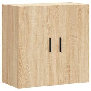 vidaXL Стенен шкаф, сонома дъб, 60x31x60 см, инженерно дърво