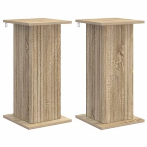 vidaXL Стойка за растения 2 бр. Дъб сонома 30,5 x 30 x 60,5 см