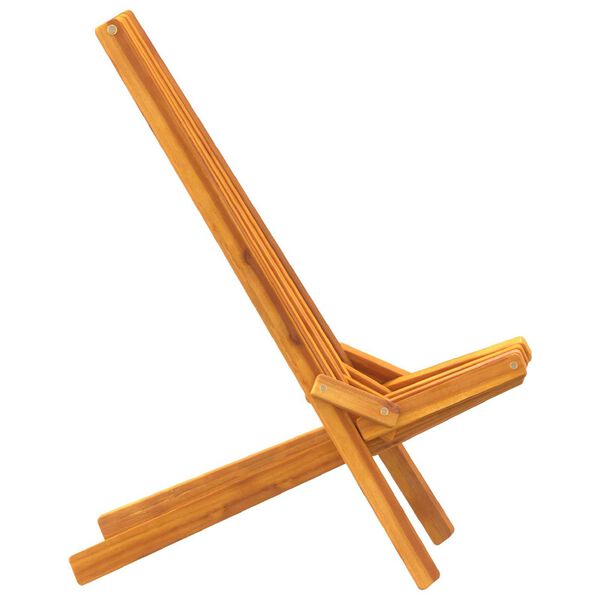 vidaXL Стол 2 pcs Кафяво 69 x 56 x 84 м Солидно акациево дърво