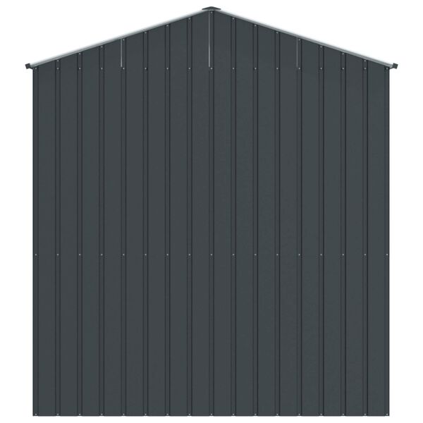 vidaXL Клетка за птици със съхранение Антрацит 410 x 210 x 230 см