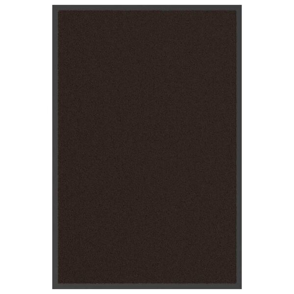 vidaXL Изтривалка, кафява, 60x90 см