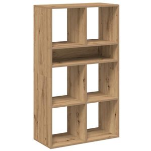 vidaXL Библиотека, дъб артизан, 66x31x112 см, инженерно дърво