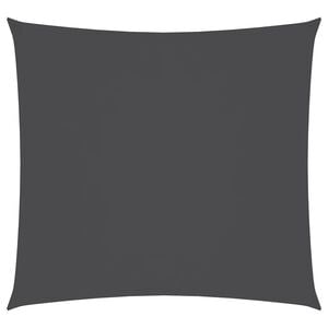 vidaXL Сенник-платно, Оксфорд плат, квадратно, 3,6x3,6 м, антрацит