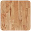 vidaXL Квадратен плот за маса, светлокафяв, 40x40x4 см, дъб масив