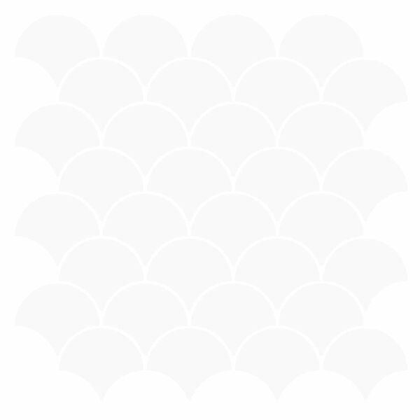 vidaXL Плочка с рибена люспа 10 pcs Бяло 30 x 30 cm Полиуретан и PET