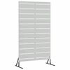 vidaXL Екран за уединение 100 x 50 x 180 см Поцинкована стомана