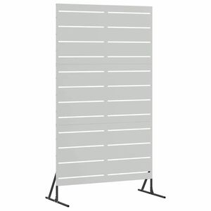 vidaXL Екран за уединение 100 x 50 x 180 см Поцинкована стомана