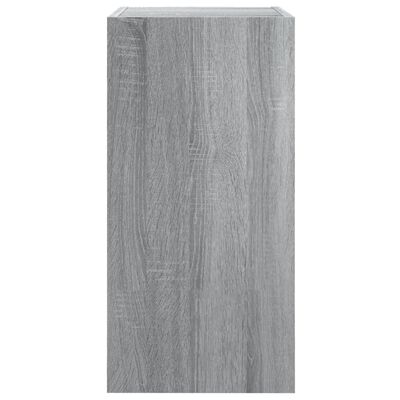 vidaXL ТВ шкаф, сив сонома, 30,5x30x60 см, инженерно дърво
