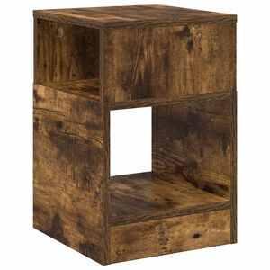 vidaXL Крайна масичка Димян дъб 30,5 x 30 x 45 см Инженерна дървесина