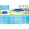 Intex Соларно покривало за басейн, кръгло, 244 см