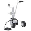vidaXL Алуминиево моторизирано опорно колело за ремарке 12 V 350 W