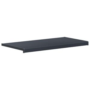 vidaXL Перваз за прозорец Антрацитен с дървесен фибър 80 x 40 x 4,5 см