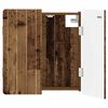 vidaXL Кабинет за дартборд ZWOLLE Старо дърво 52,5 x 10,5 x 57,5 см